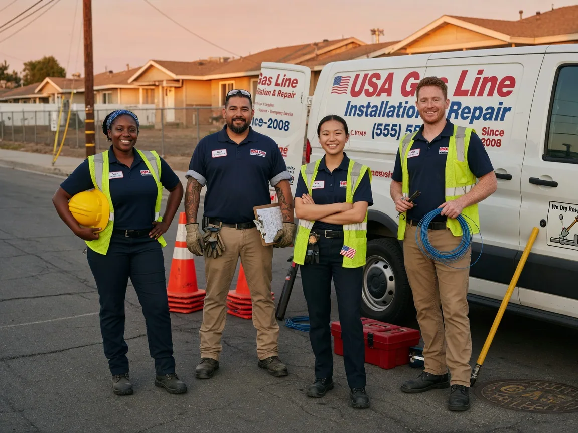 Gas Line Installation company in Hatfield, PA